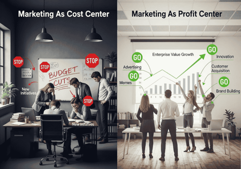 Marketing as Cost Center vs. Marketing as Profit Center